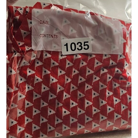 Womens Tommy Hilfiger Small Flag Print Sleeveless Top Red White Blue July 4th - Picture 7 of 7